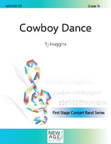 Cowboy Dance Concert Band sheet music cover